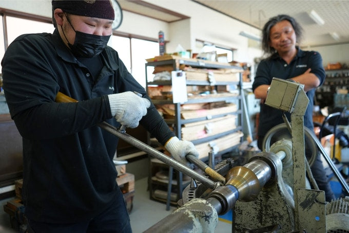 Brass "Shokudai" Candle Holder