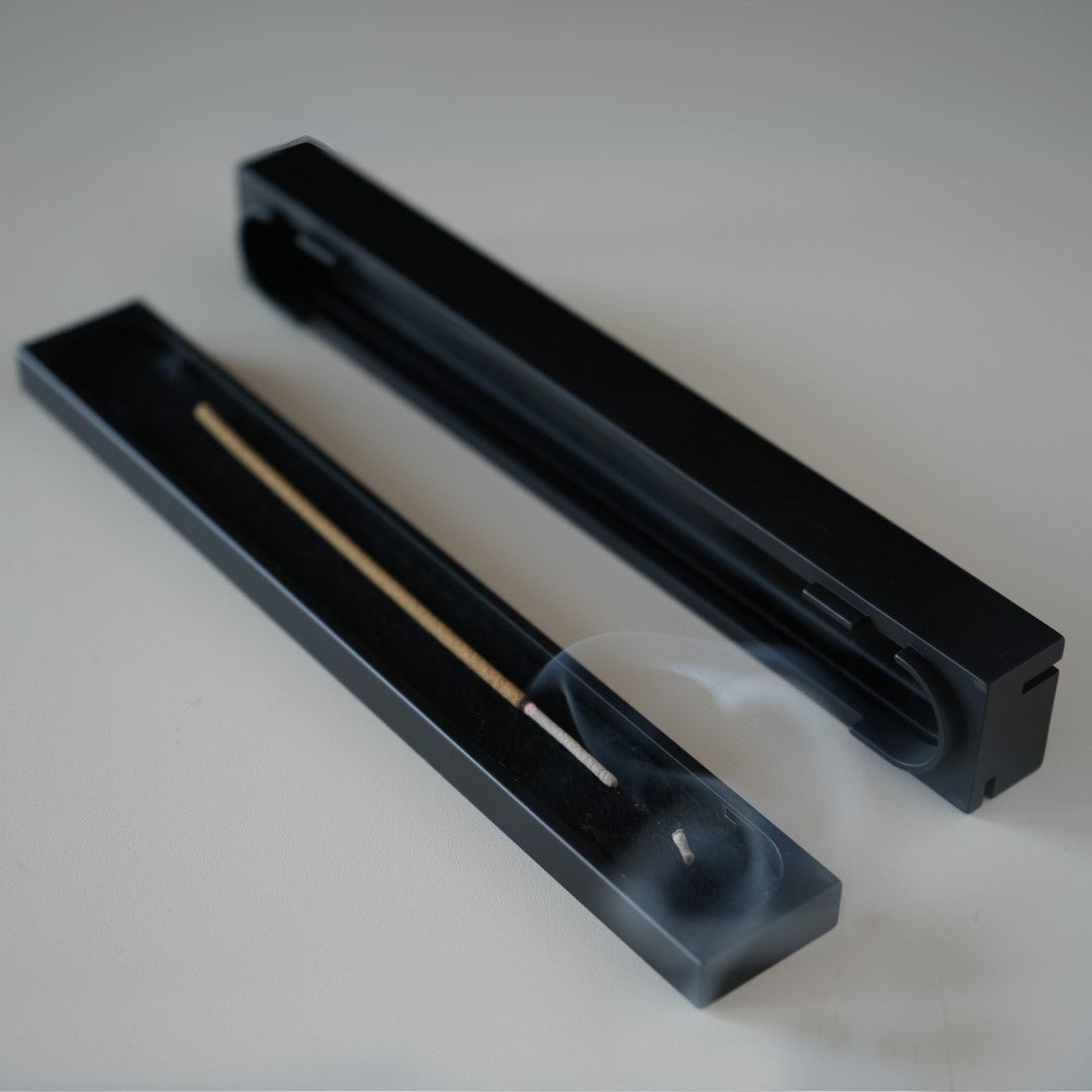 ‘efu black’ brass incense burner - Shi - Zen