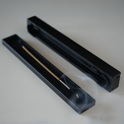 ‘efu black’ brass incense burner - Shi - Zen