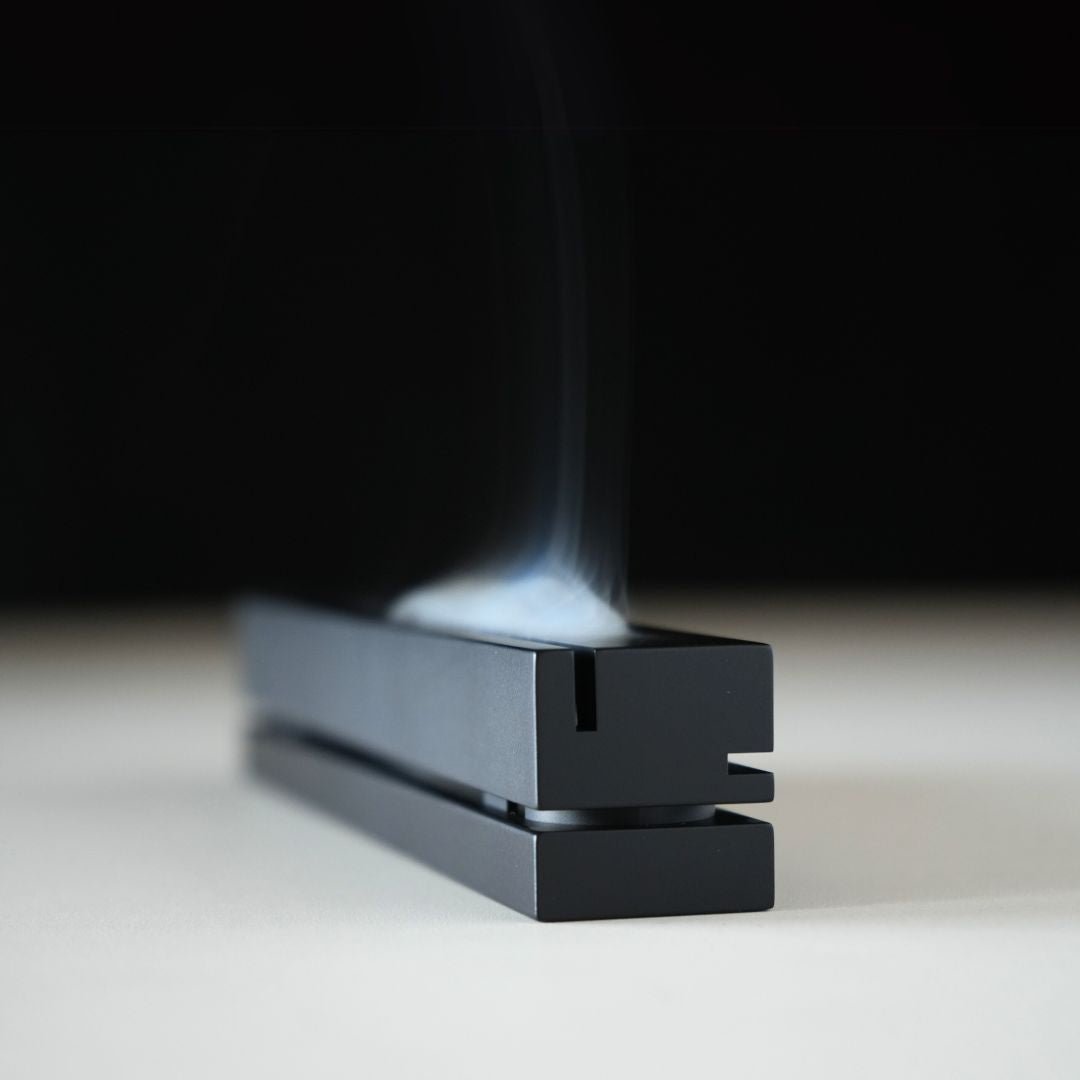 ‘efu black’ brass incense burner - Shi - Zen