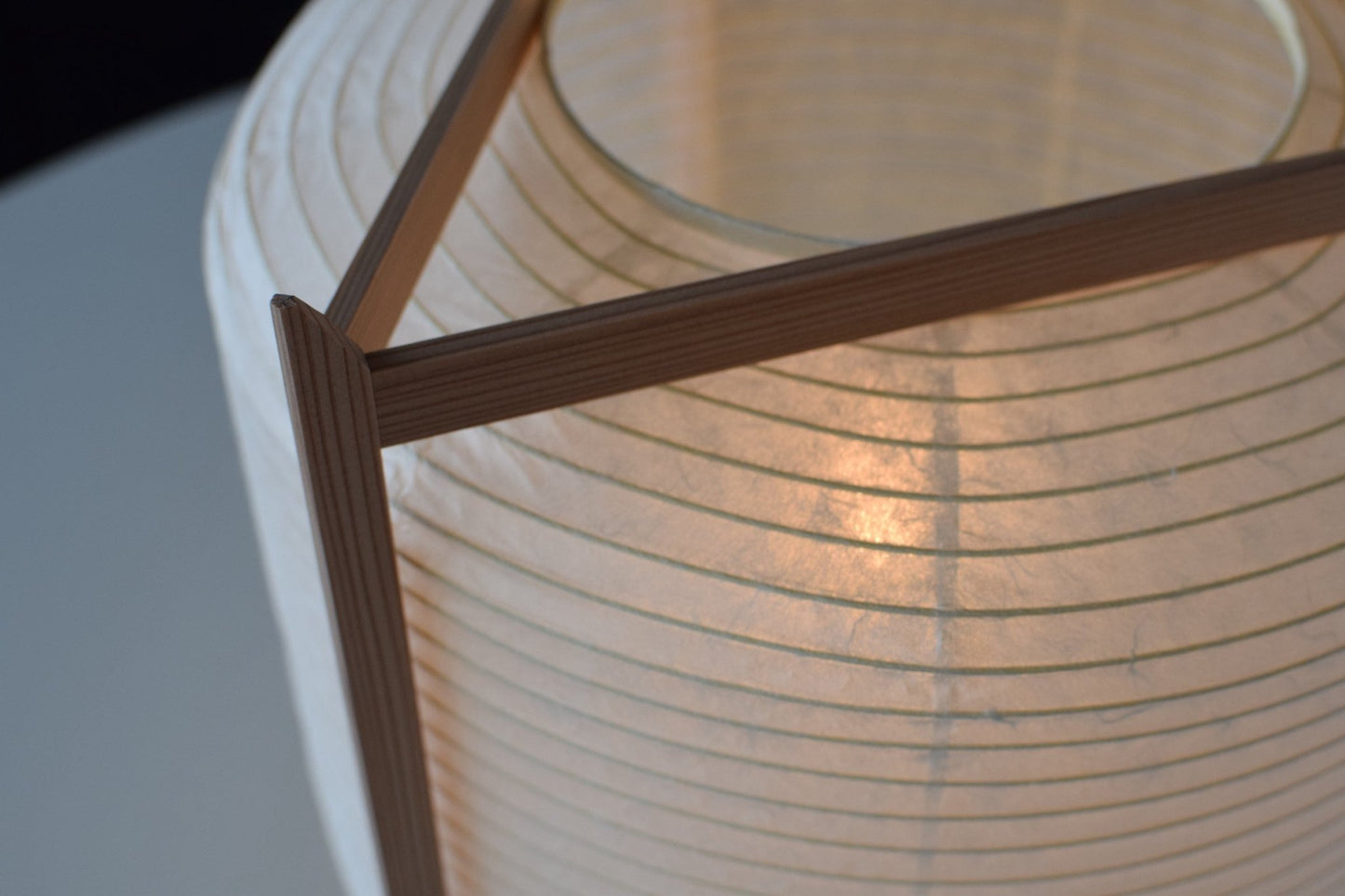 Japanese washi lantern "Andon Triangle" - Shi - Zen